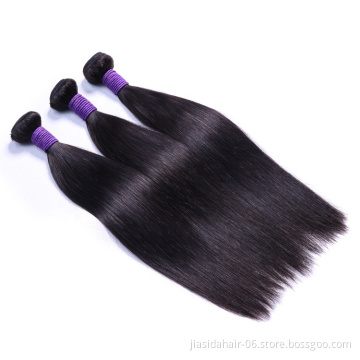 Straight Hair Double Drawn 100% Human Unprocessed Raw Brazilian Wholesale Vendors Bundles Cuticle Aligned Virgin Hair